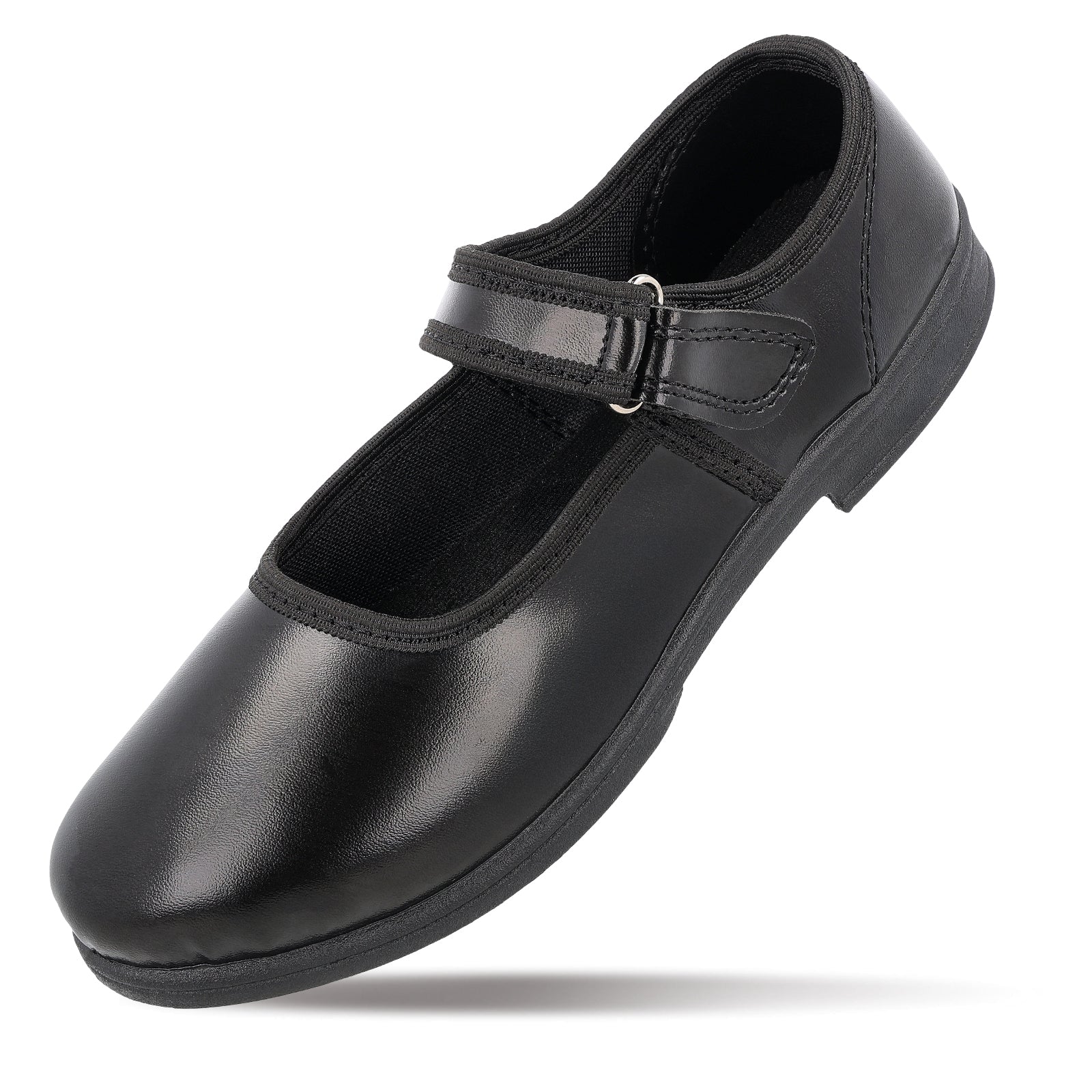 Girls School Shoes - WV592 Black