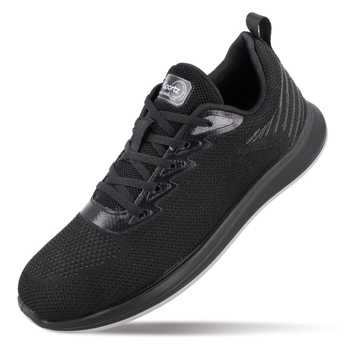 Men's Daily Wear Non Marking Sports Shoes - WS6091 Black