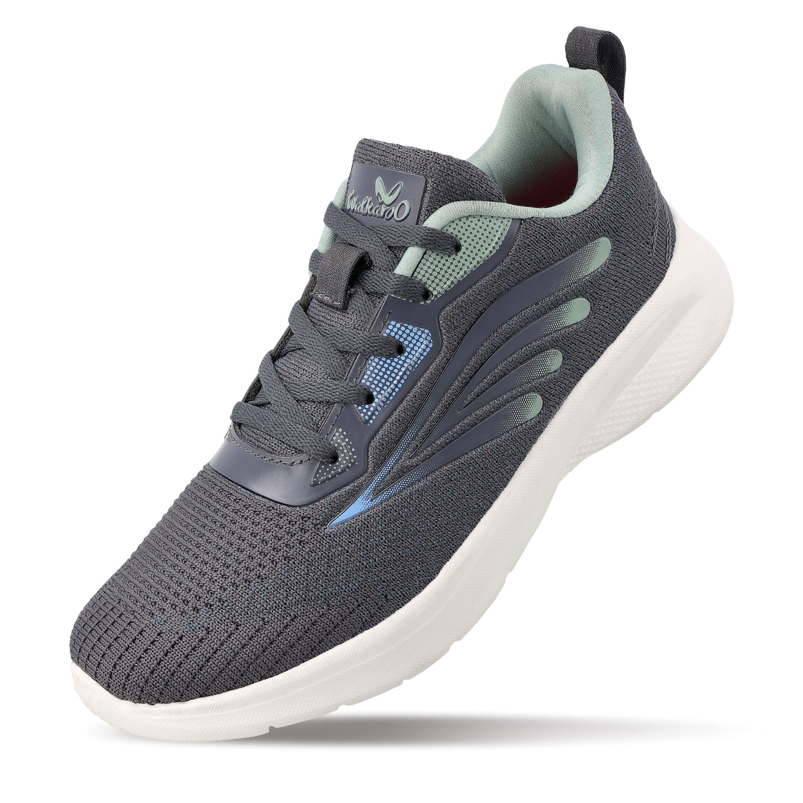 Women's Lace-up Sports Shoe - WS3269 Jade Green