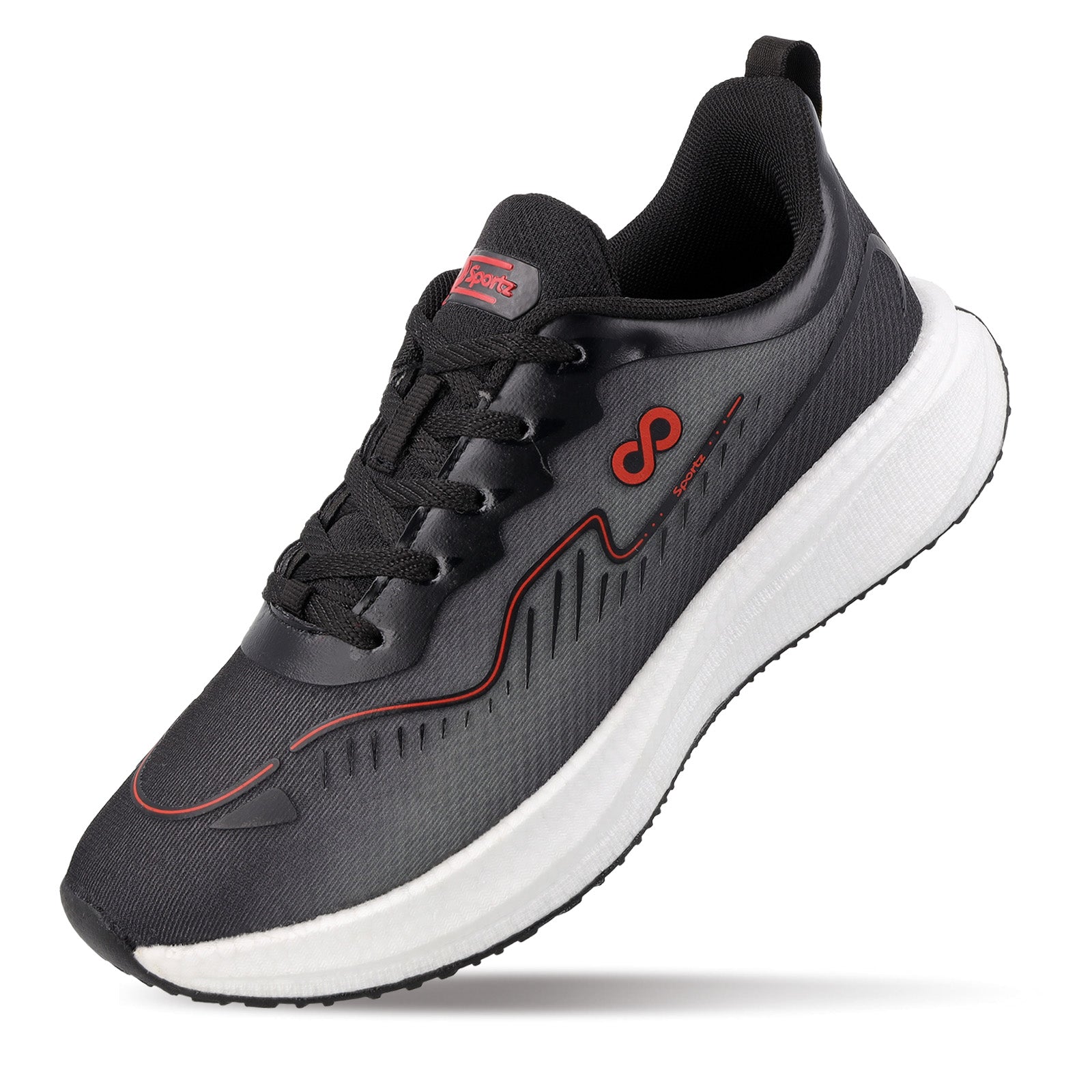 Men's Active Beads Sports Shoe - WS9163 Black