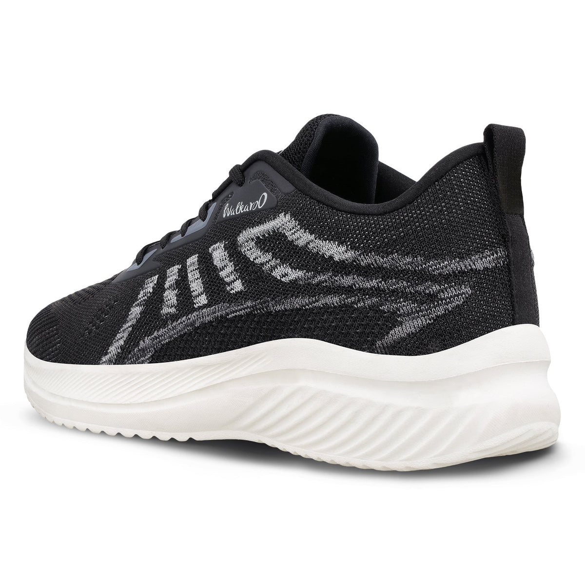 Men's Lace-up Walking Shoes - WS9105 Black