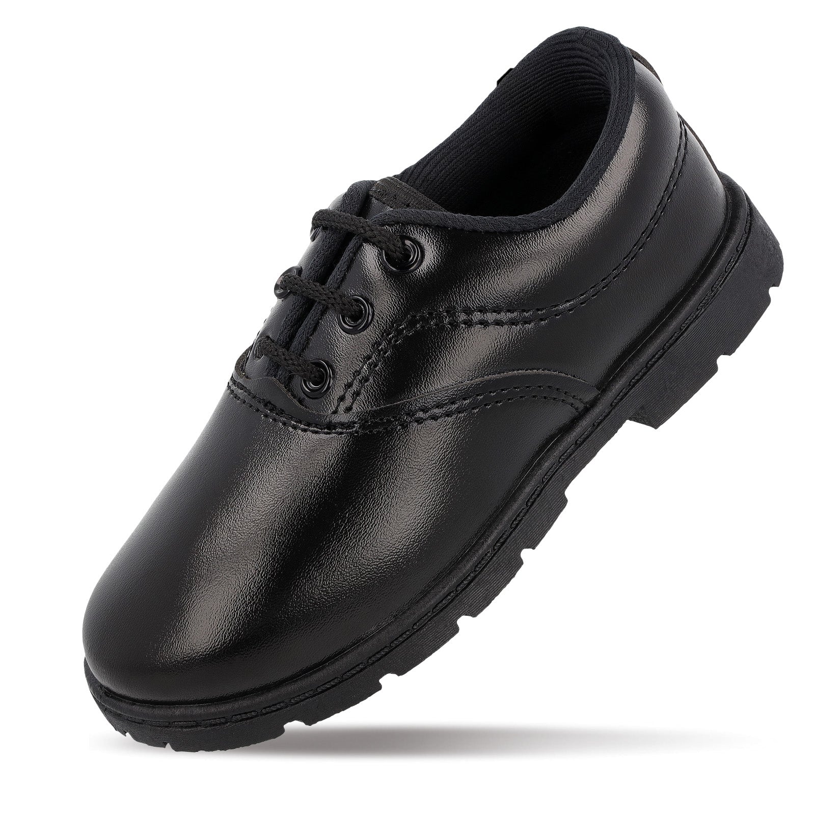 Kids School Shoes - WV522 Black