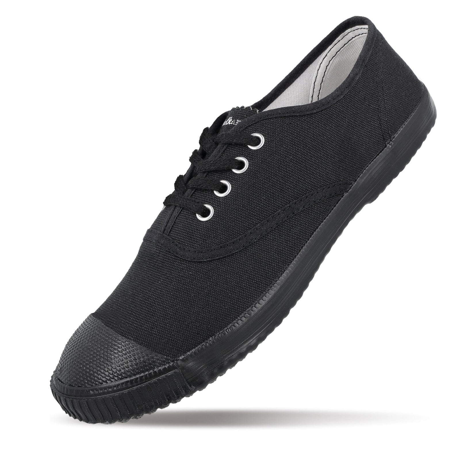Boy's Black Lace-up School Shoe - 566