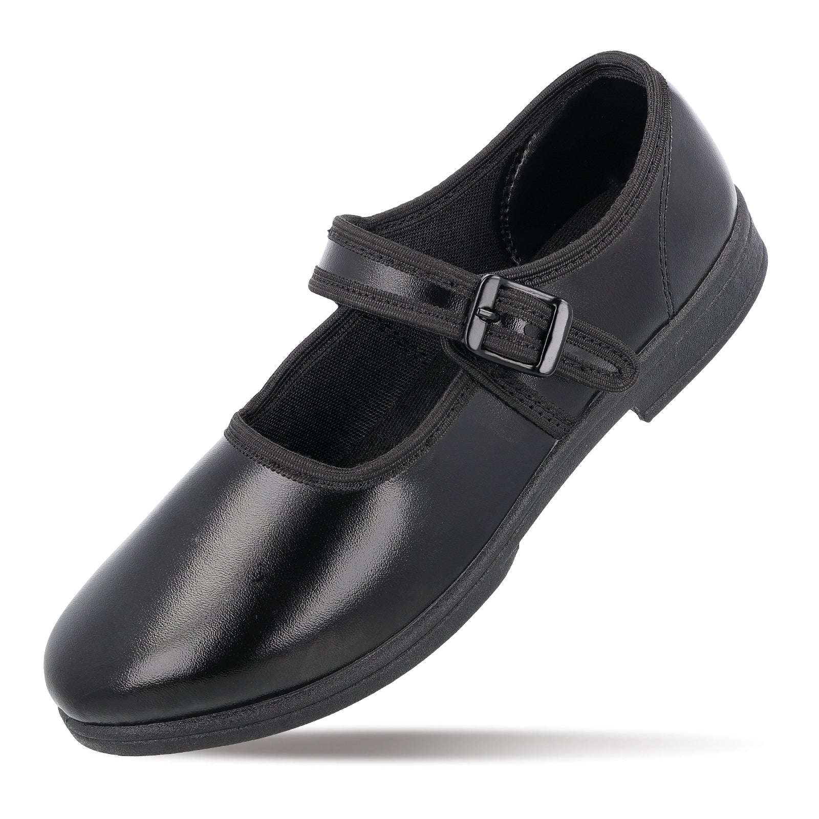 Girls School Shoe - WV591 Black