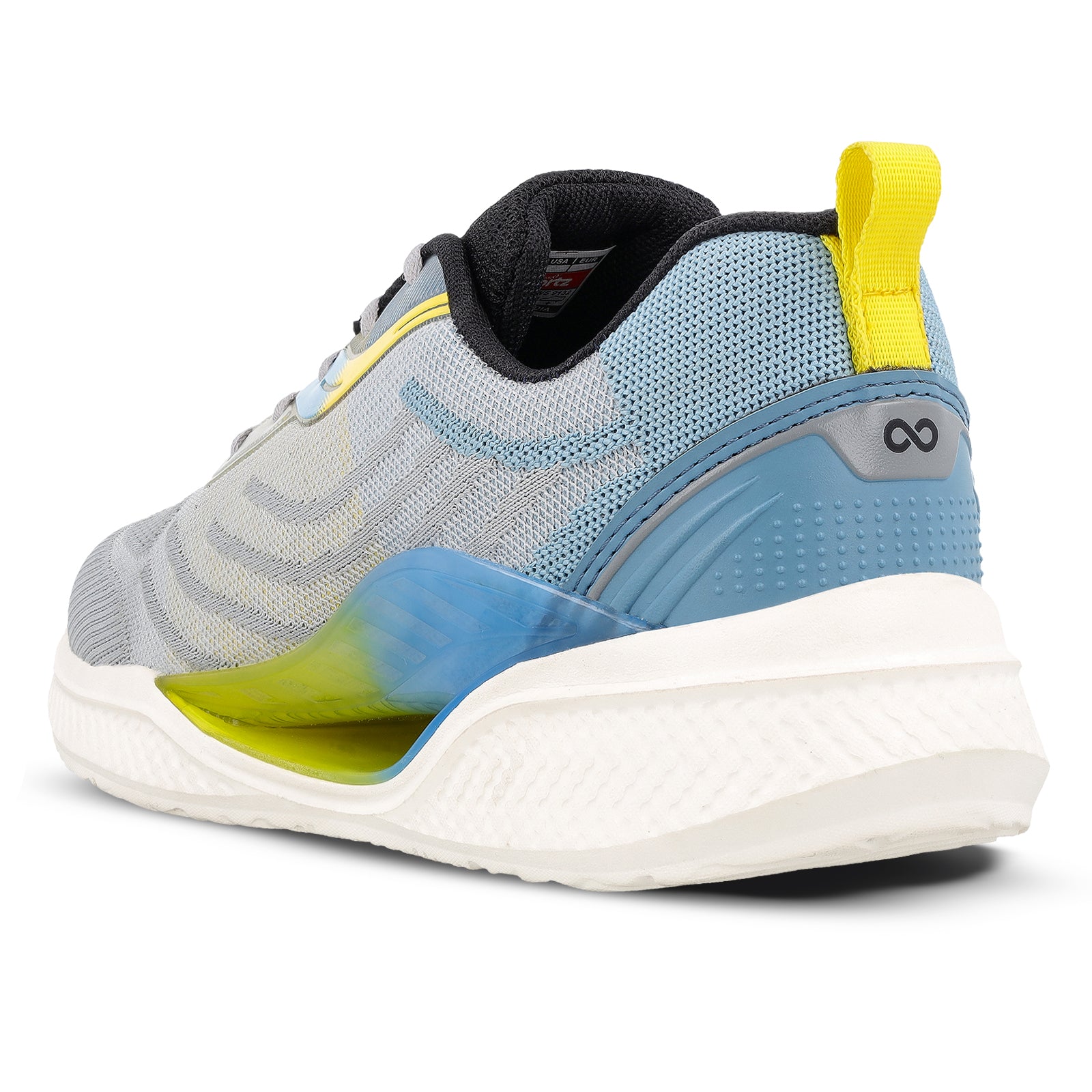 Men's Lace-up Sports Shoes - WS9132 Light Grey