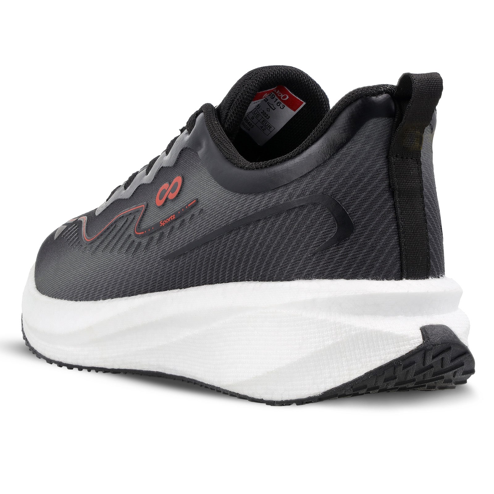 Men's Active Beads Sports Shoes - WS9163 Black