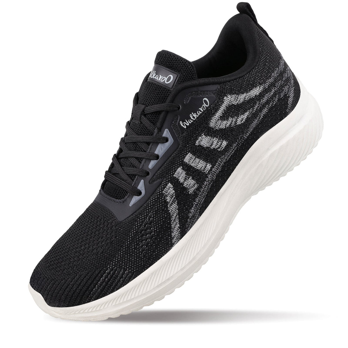 Men's Lace-up Walking Shoes - WS9105 Black