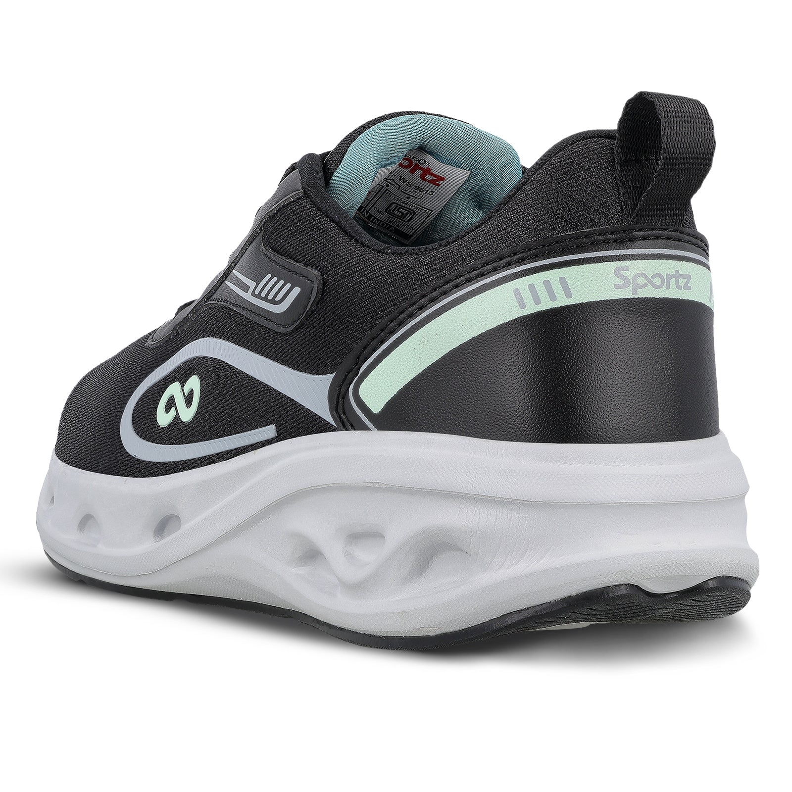 Men's Lace-up Sports Shoe - WS9613 Black