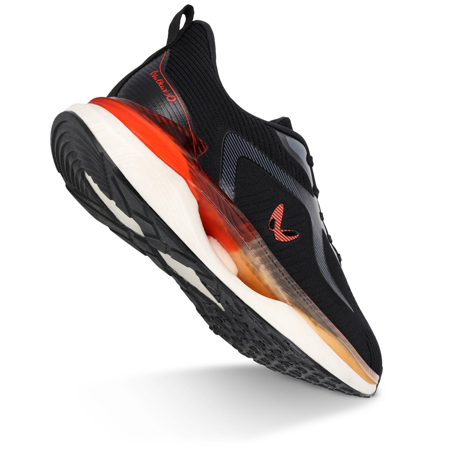 Men's Lace-up Sports Shoe - WS9122 Black Red