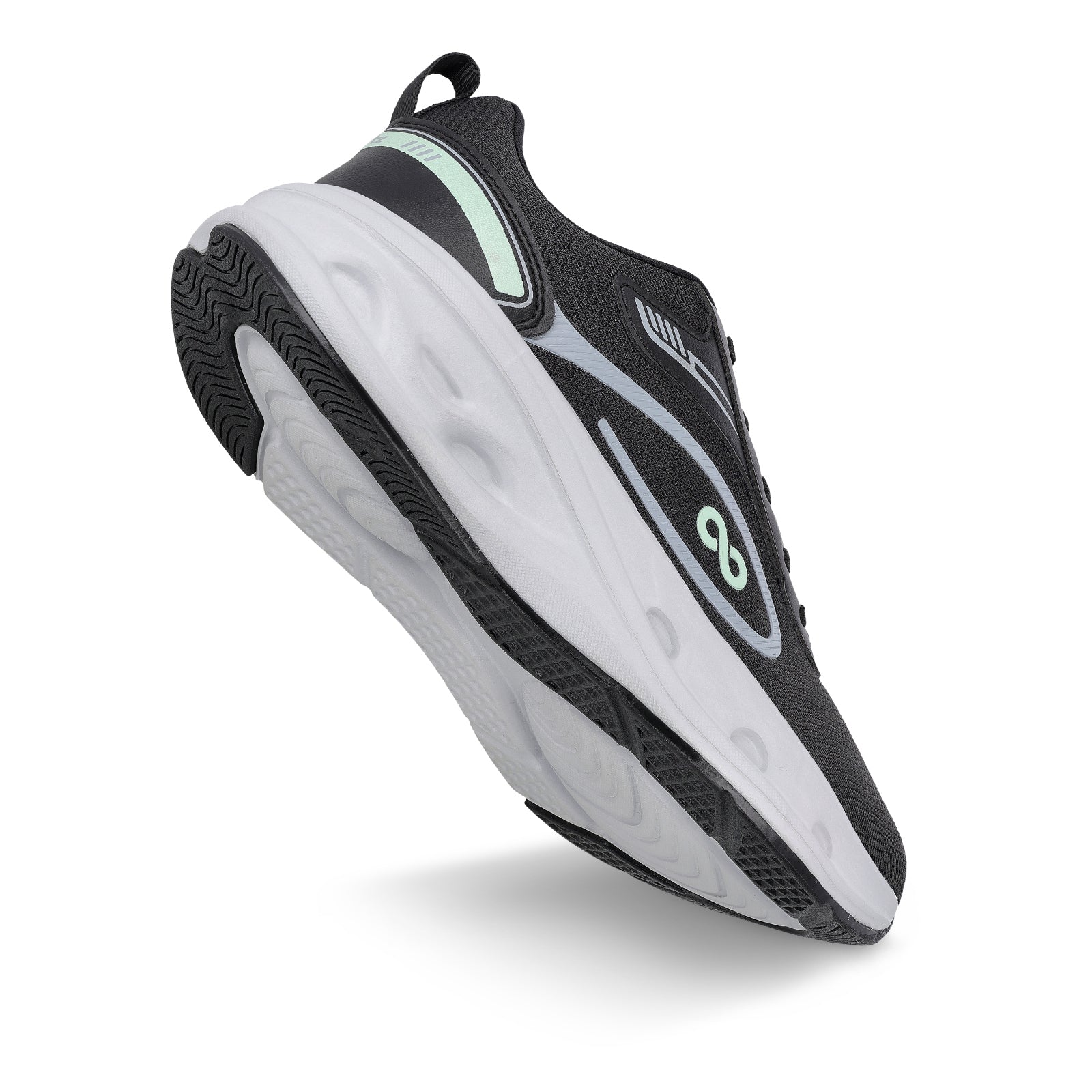 Men's Lace-up Sports Shoe - WS9613 Black