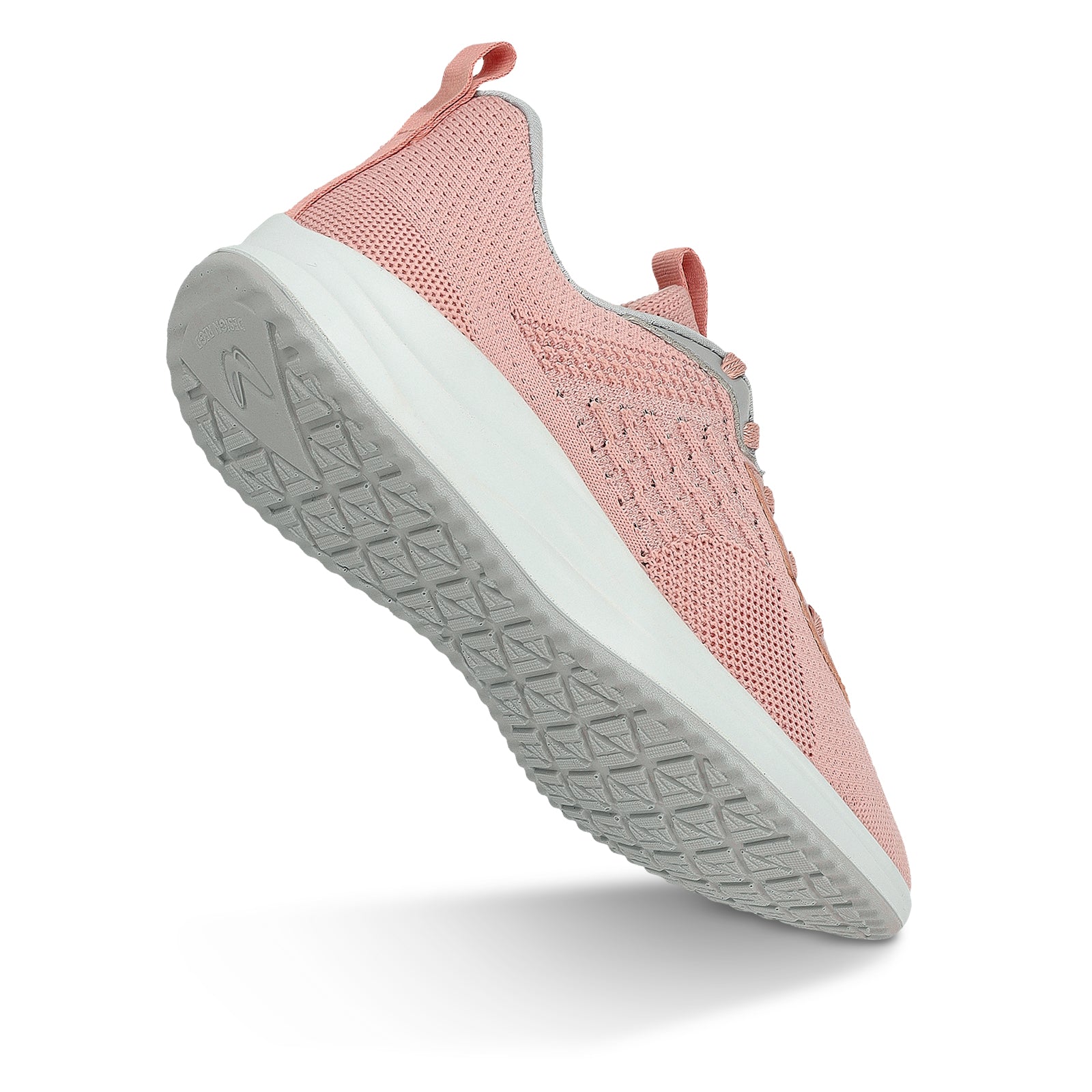 Women's Lace-up Sports Shoe - WS9911 Peach