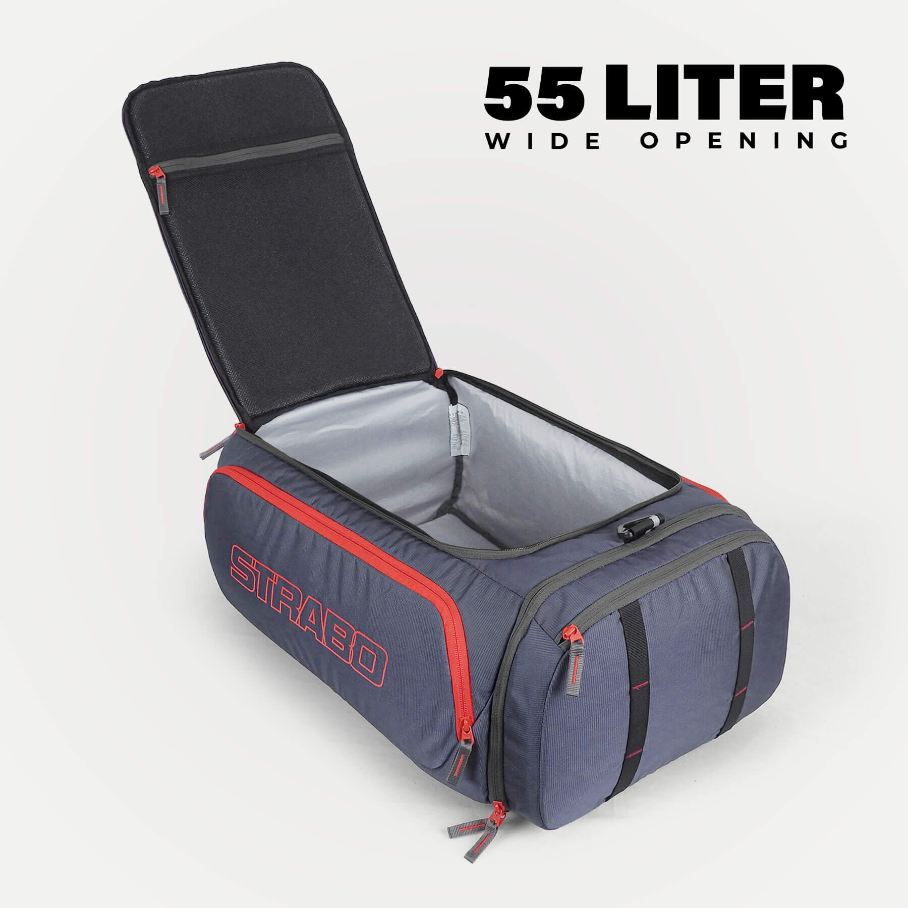 Camper 2-in-1 Duffel + Backpack - Grey