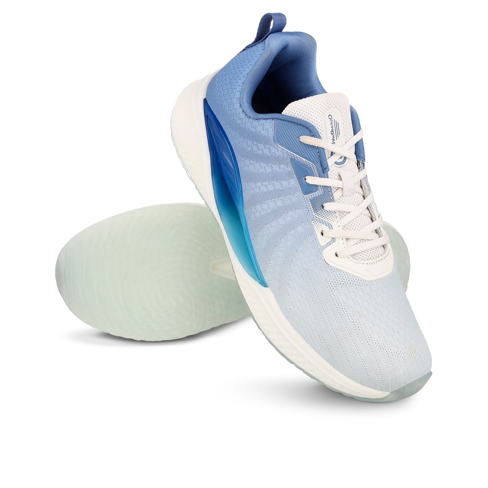 Men's Lace-up Sports Shoes - WS9119 White Blue