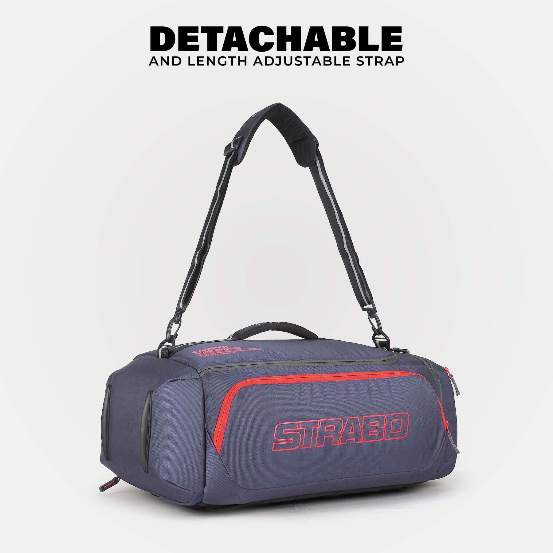 Camper 2-in-1 Duffel + Backpack - Grey