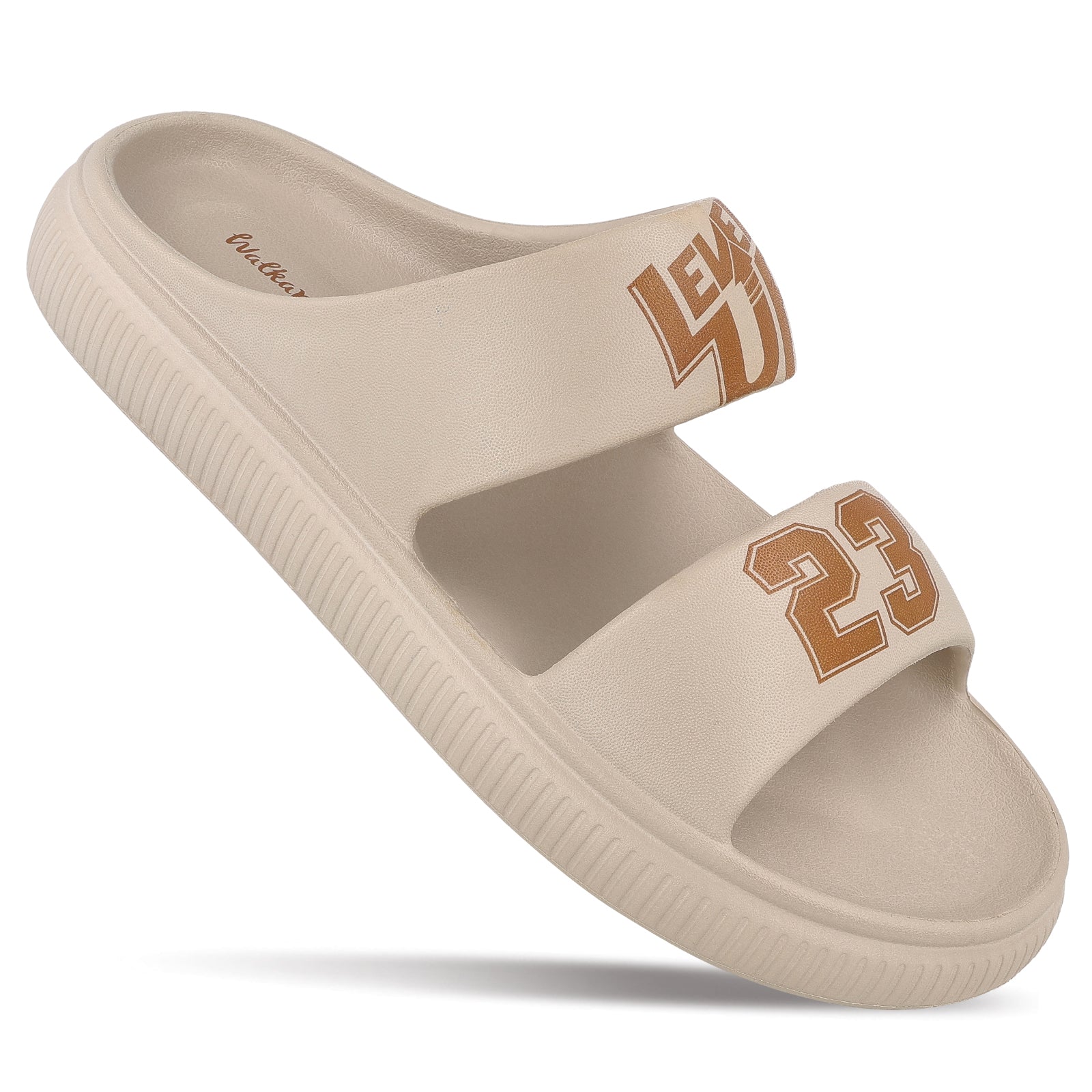 Walkaroo Men Casual Flip-Flop - WC8711 Greige
