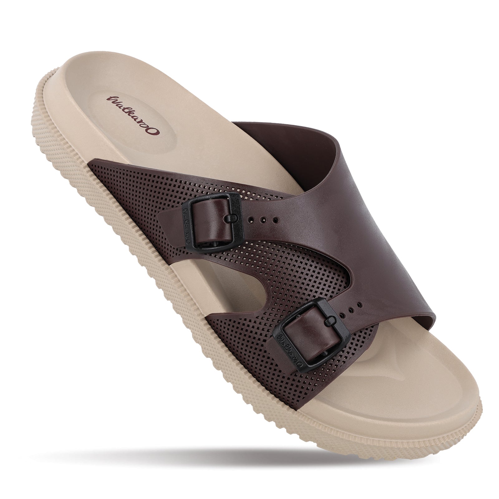 Buy Men's Flip Flop Sandal (WC8714 Greige Brown) Online – Walkaroo