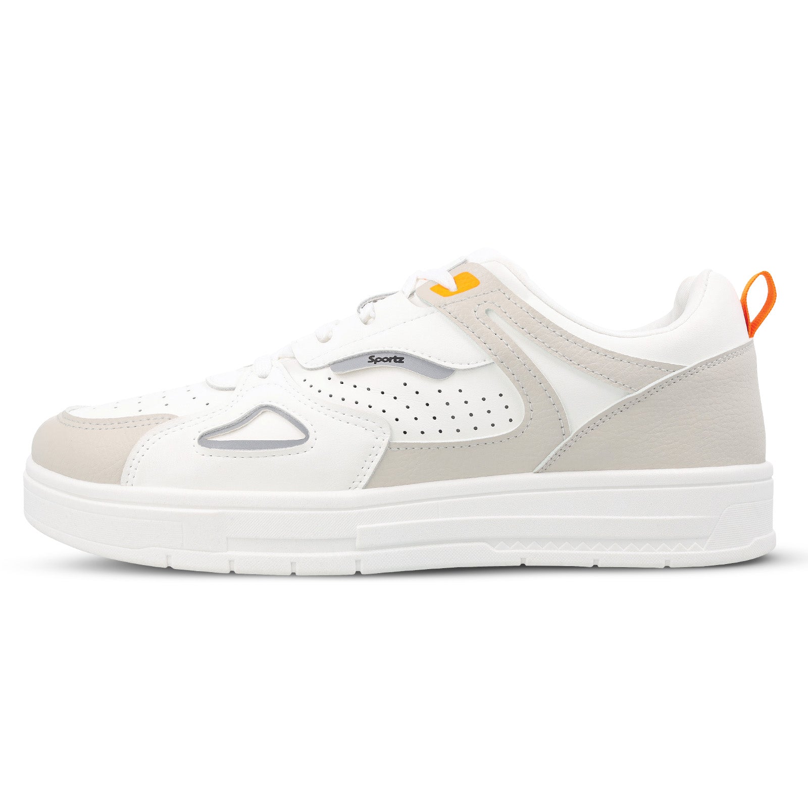 Men's Sports Sneakers - WY3497 White Grey