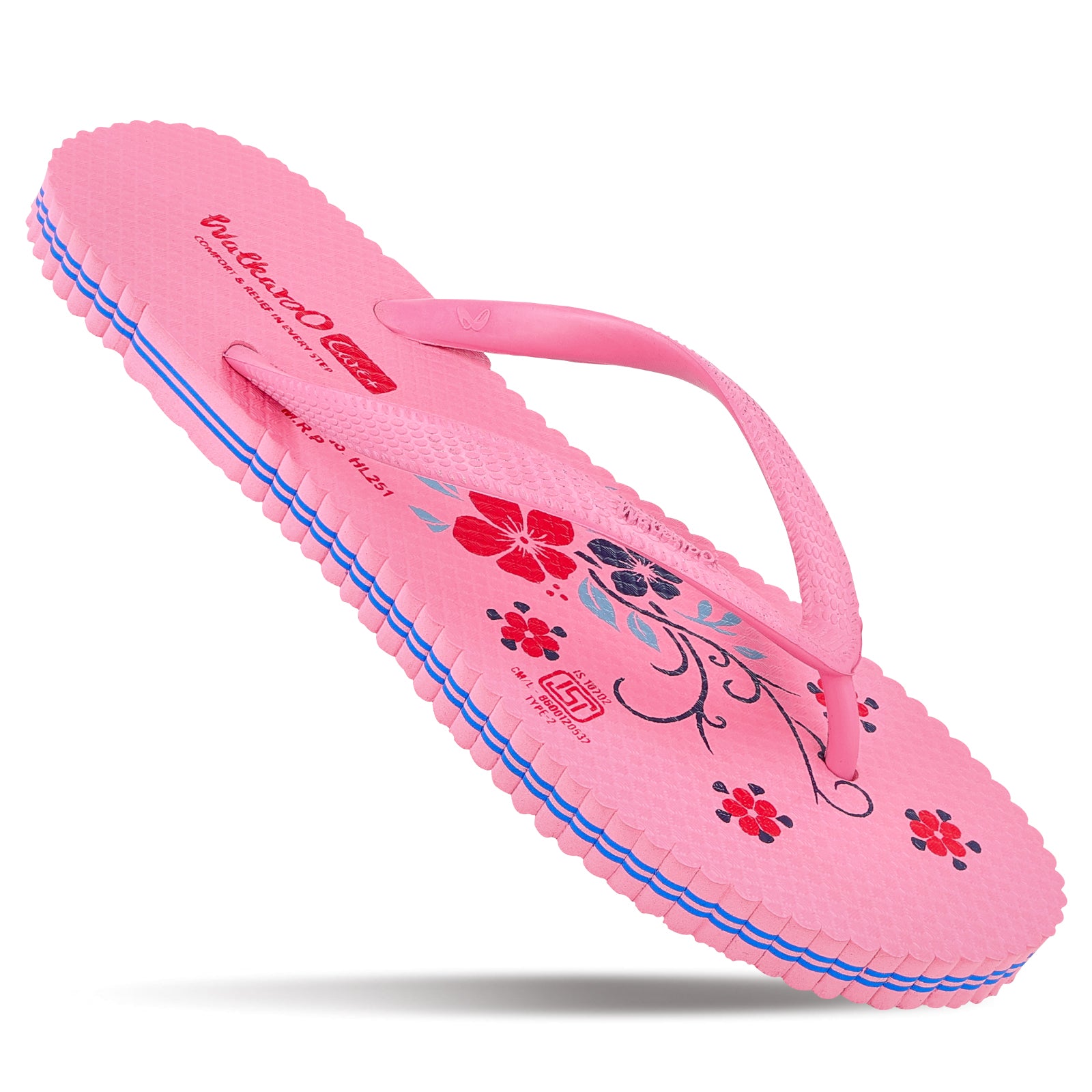 Women's Care Plus Slippers - HL251 Pink