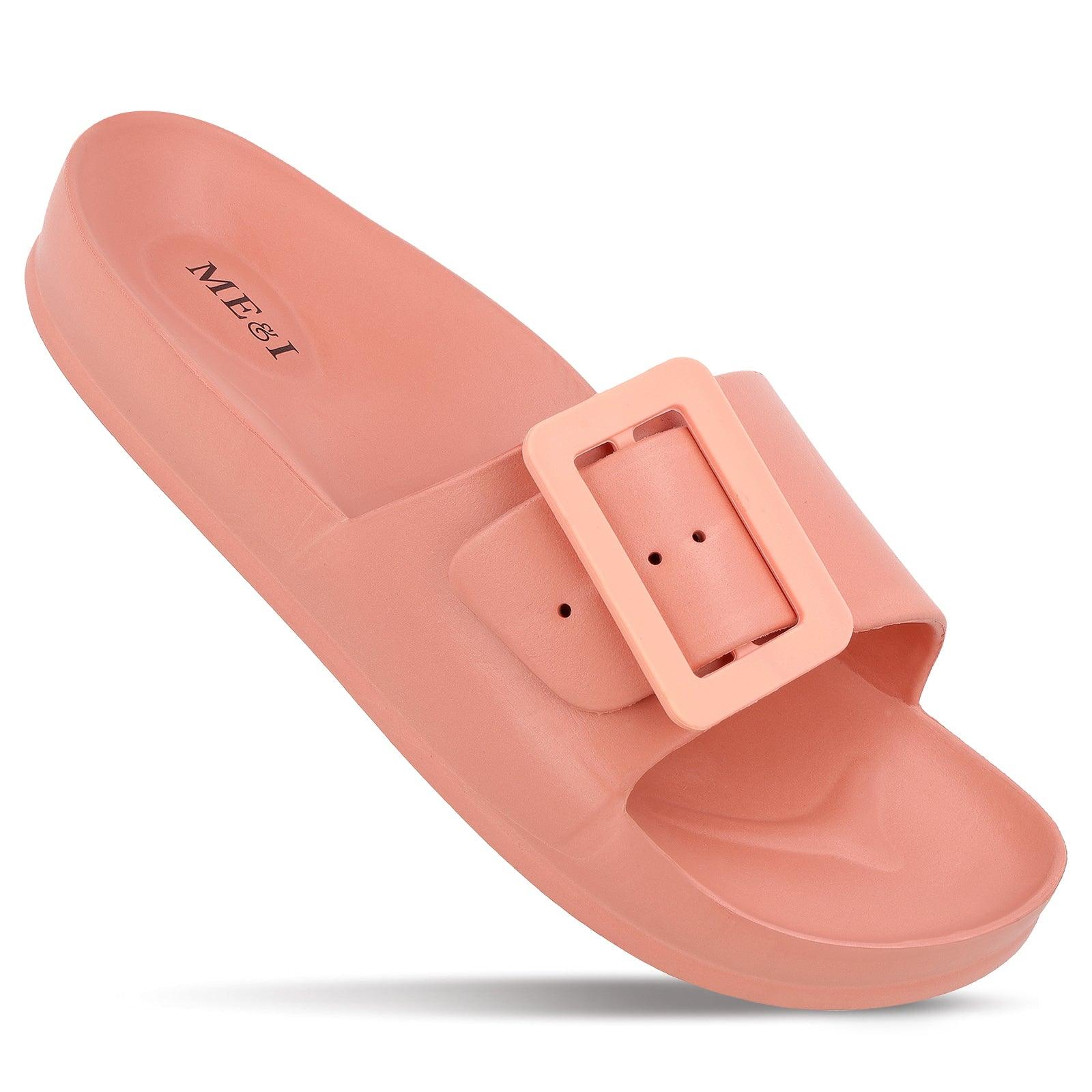ME & I Womens Flip Flop - MI97094 Peach