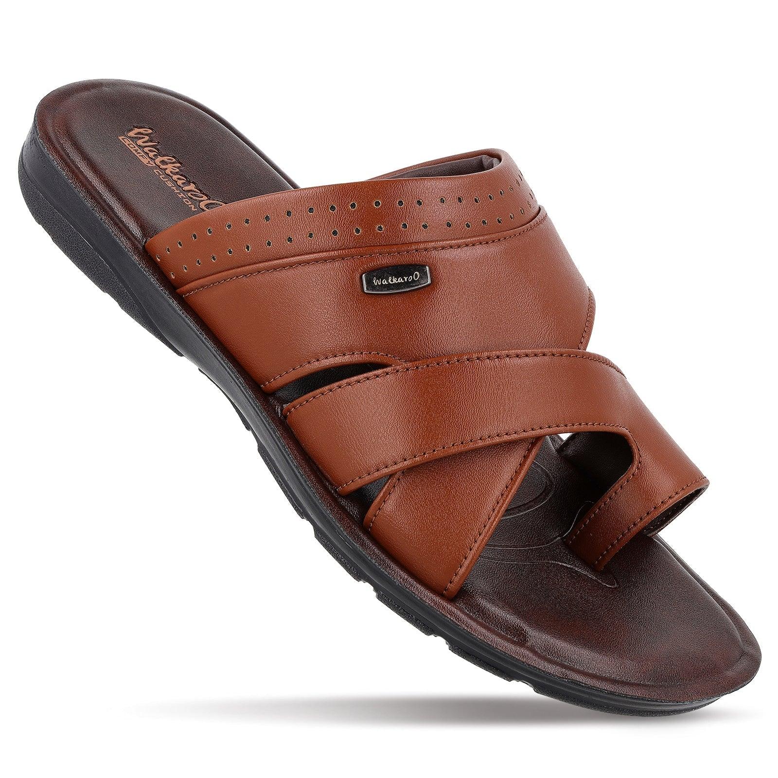 Men's Daily Wear and Office Sandals WE1354 Brown