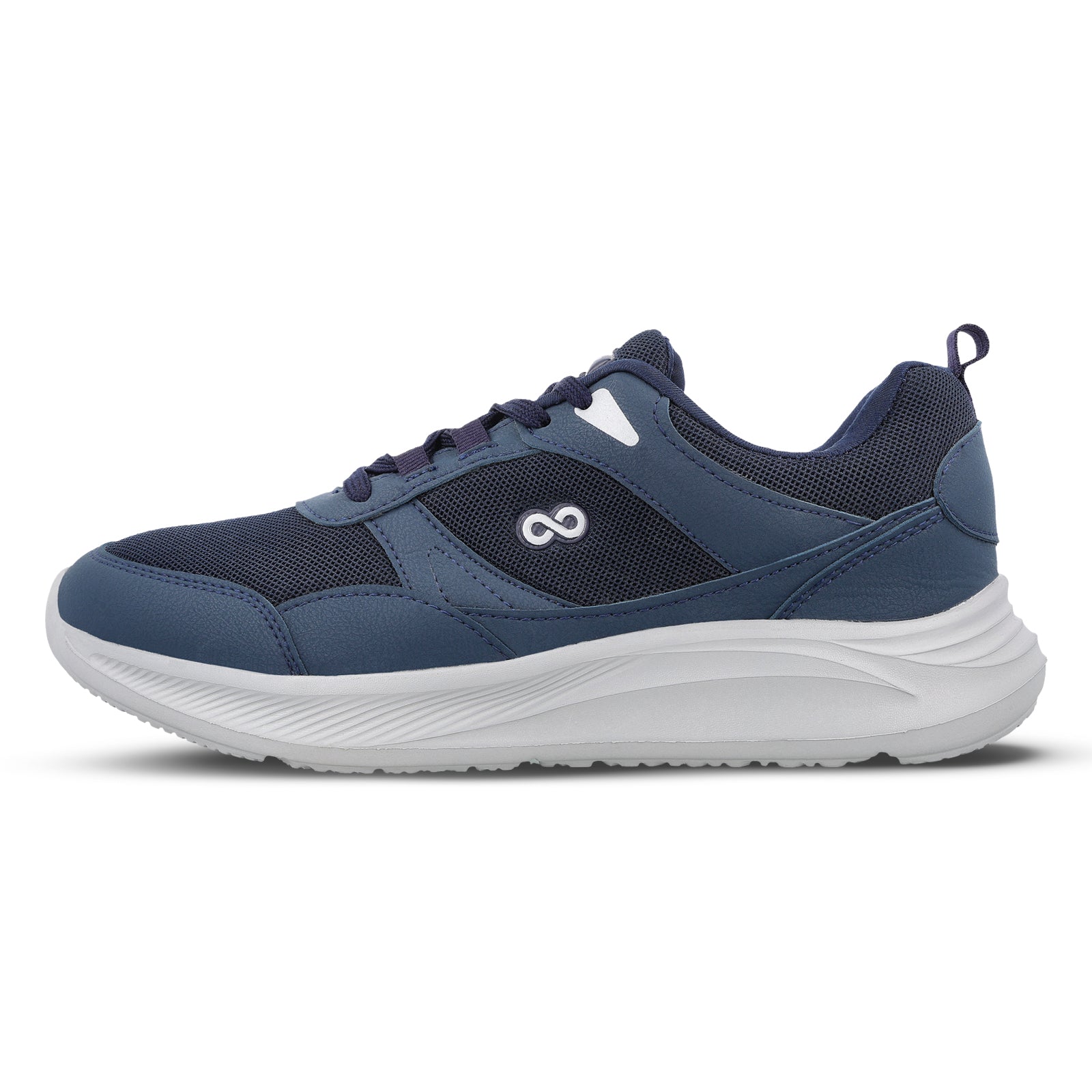 Men's Lace-up Sports Shoes - WS9625 Navy Blue