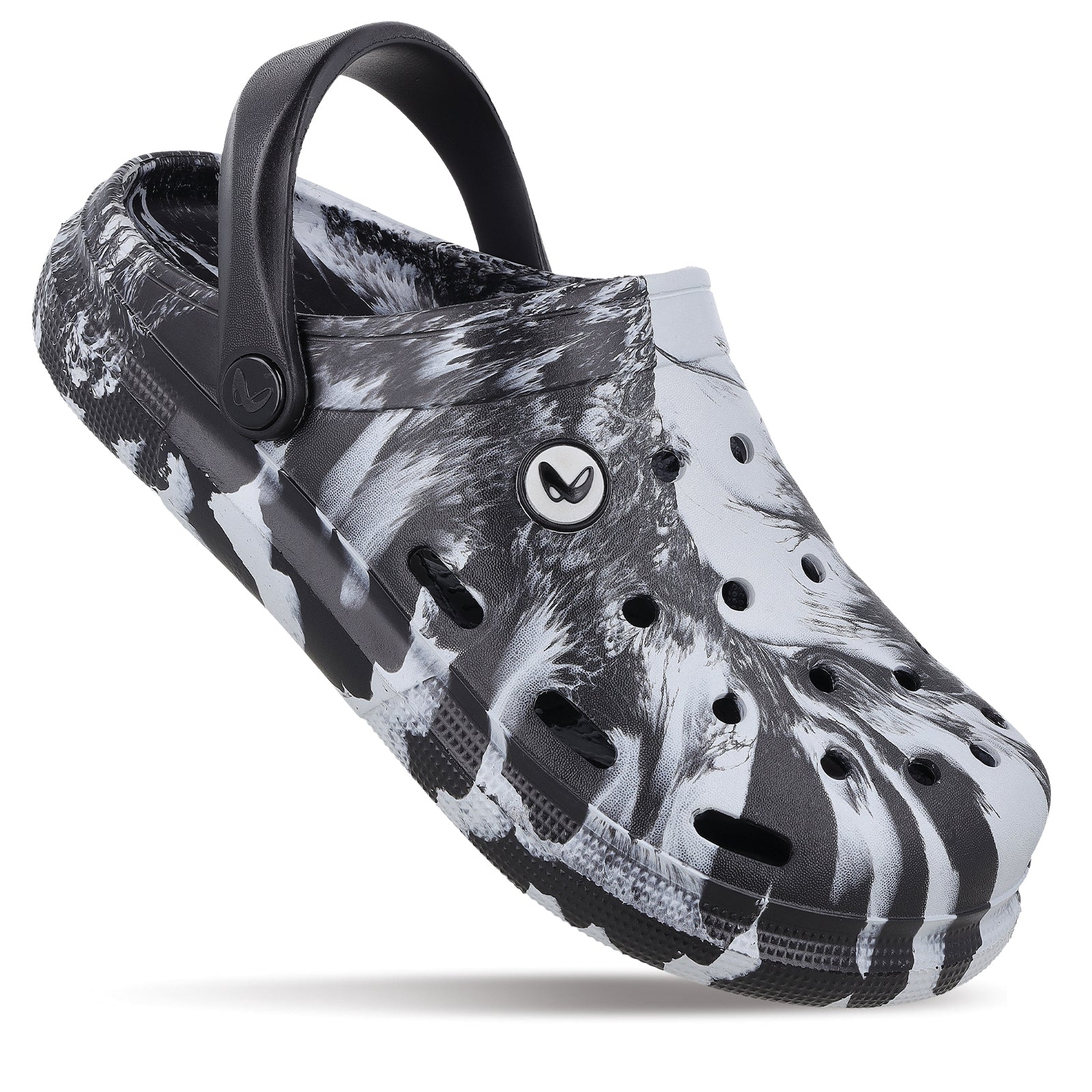 Men's Clogs  -  WC8778 Grey Black