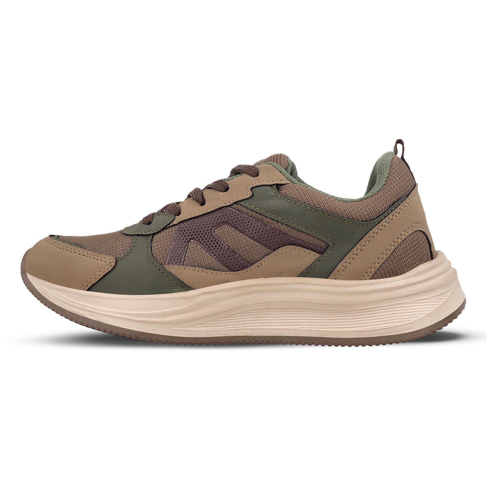 Men's Sports Shoe -ONG97009 Greige