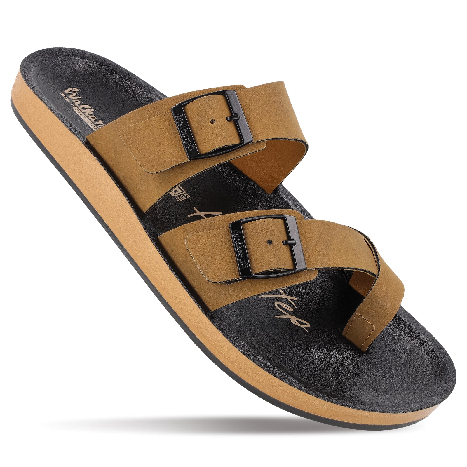 Men's Daily Wear Comfort Sandals - WGP53208 Cedar Tan