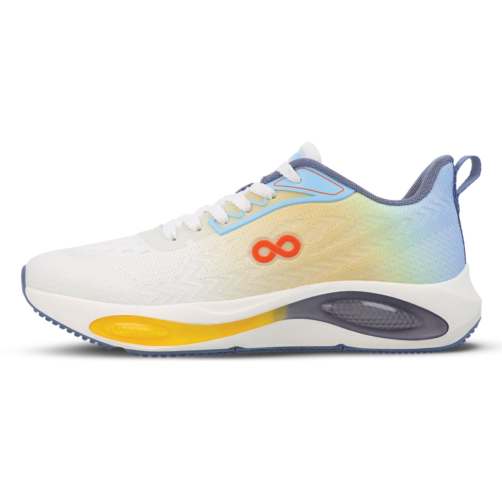 TOMAX Men's Lace-up Sports Shoe WS9159 Sky Orange