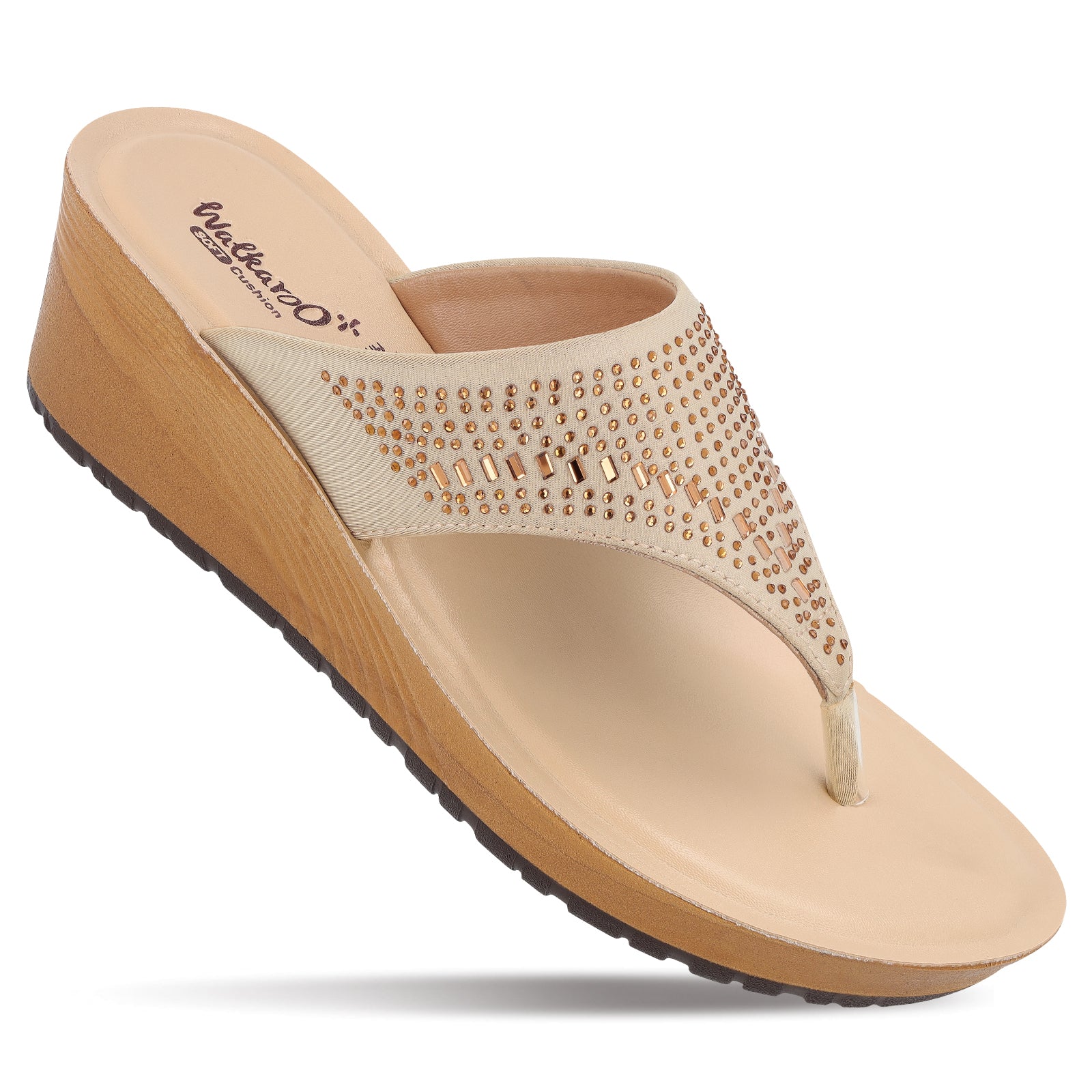 Sparkles Women's Daily Wear Sandal - WE2026 Cream