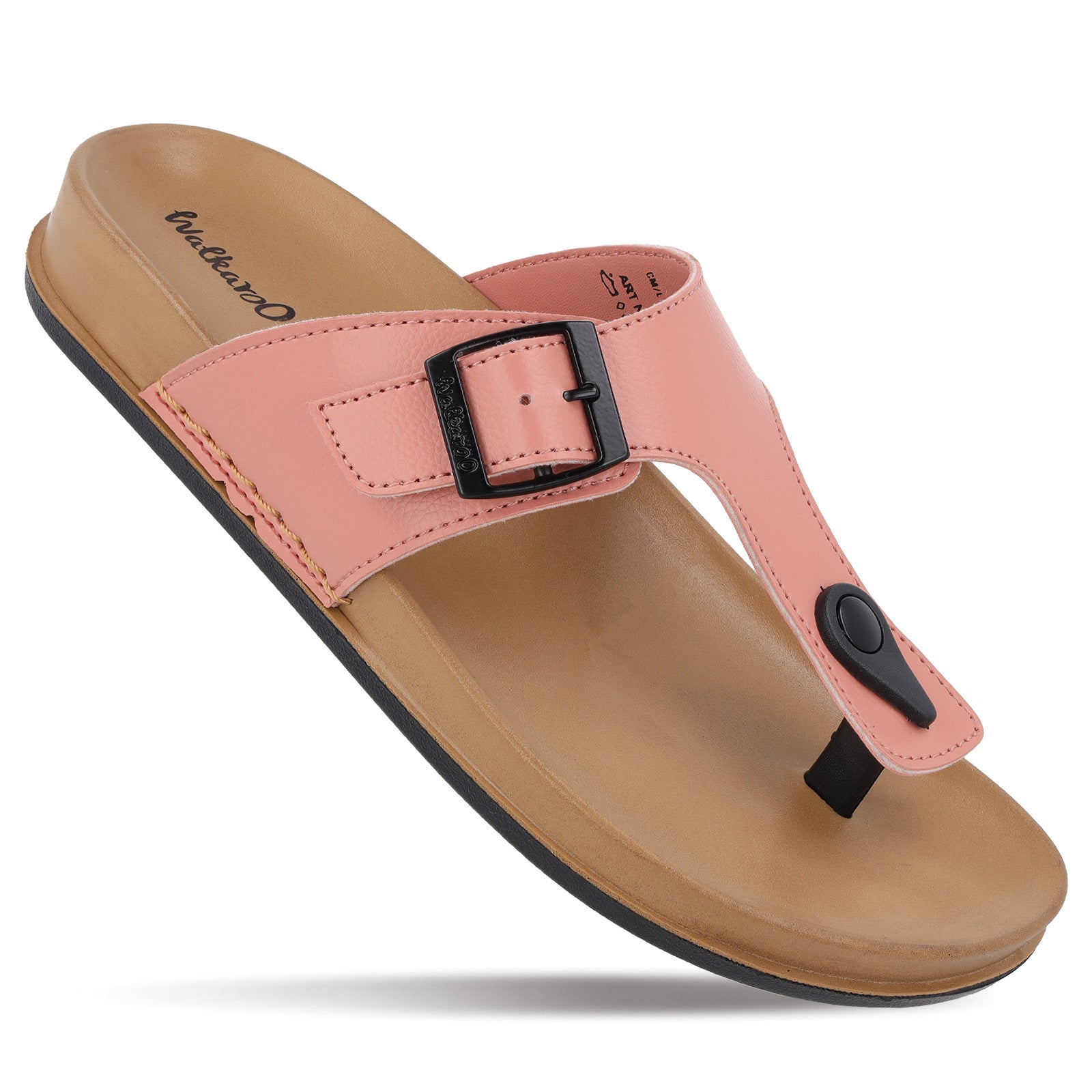 Women's Daily Wear Comfort Sandals WE2200 Peach1