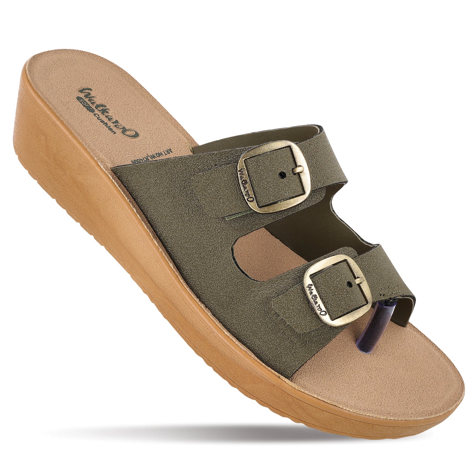Women's Daily Wear Sandals - WLR74005 Olive