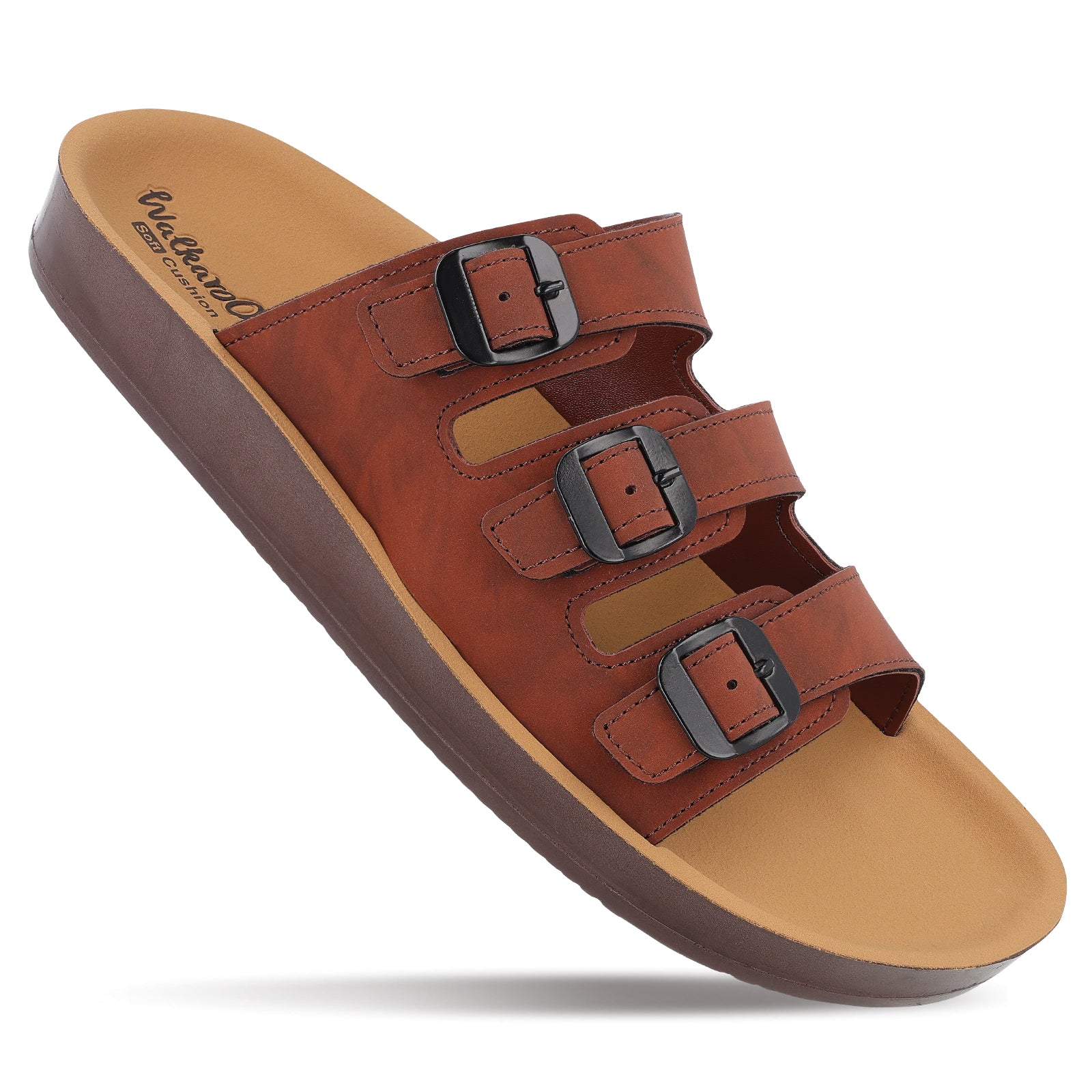 Men's Daily Wear Sandals WGR53105 Barn Red