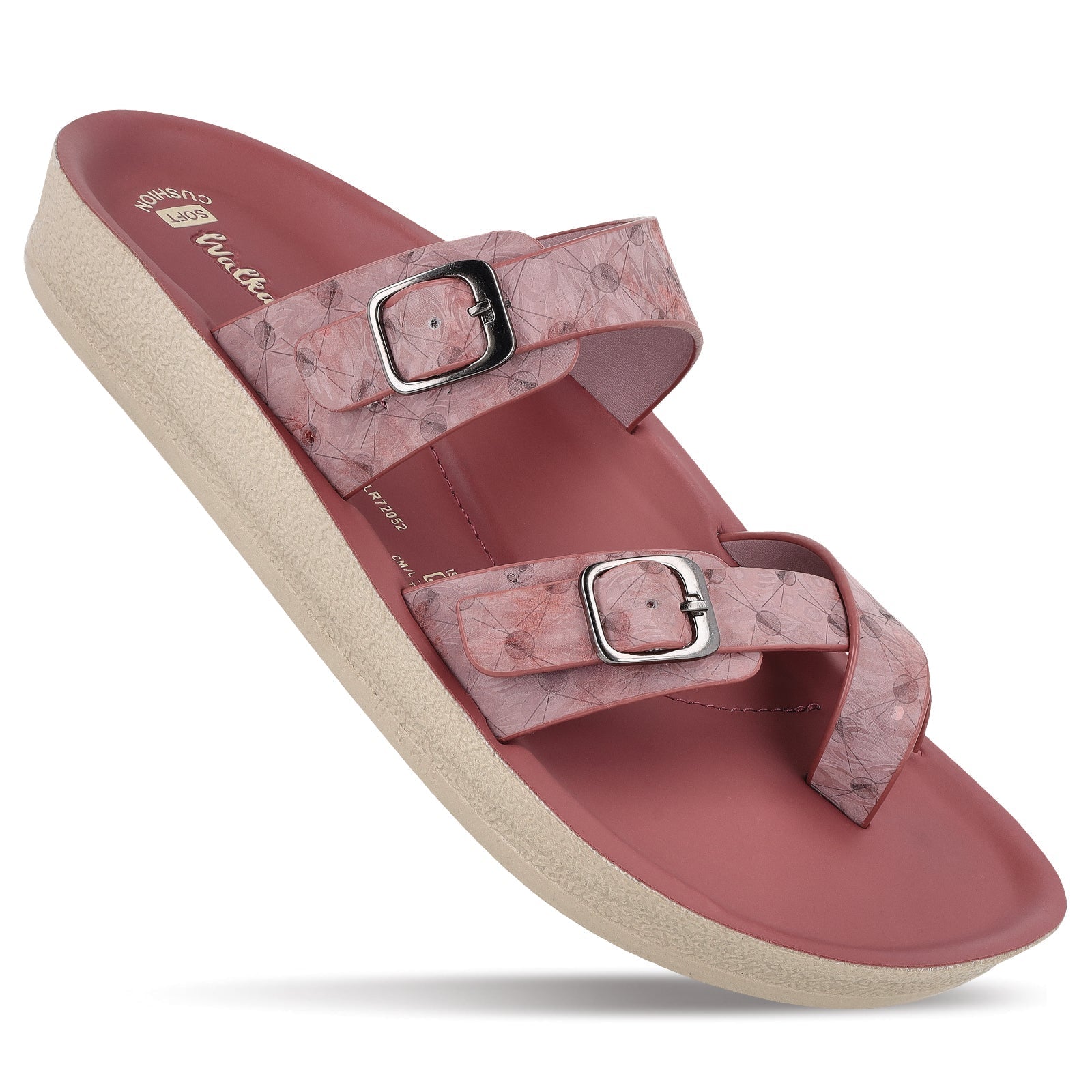 Women's Daily Wear Sandals -WLR72052 Dusty Rose