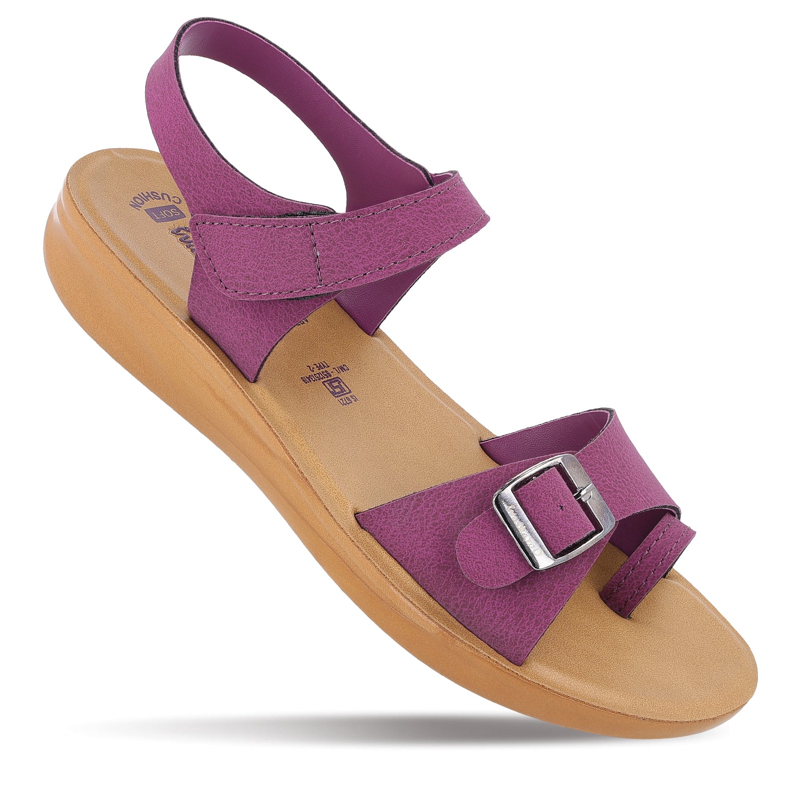 Women's Daily Wear Sandal - WL7961 Plum