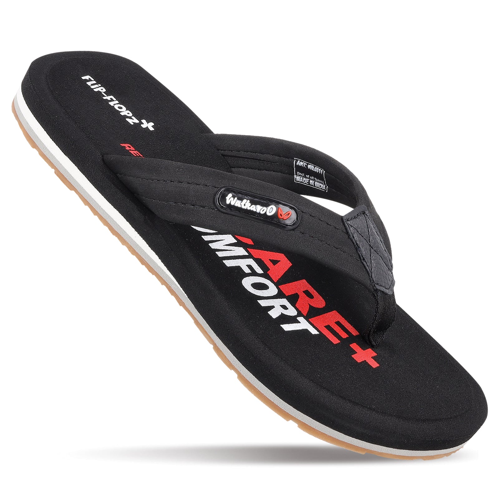 Men's Care Plus Flip-Flop WE3811 Black