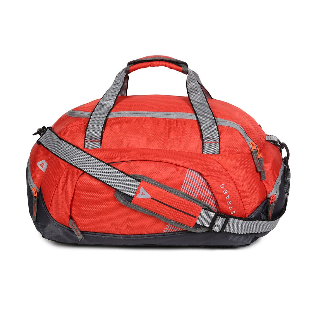 Strabo Columbia Travel Duffel Bag - Colour Orange Water Resistant - Strabo