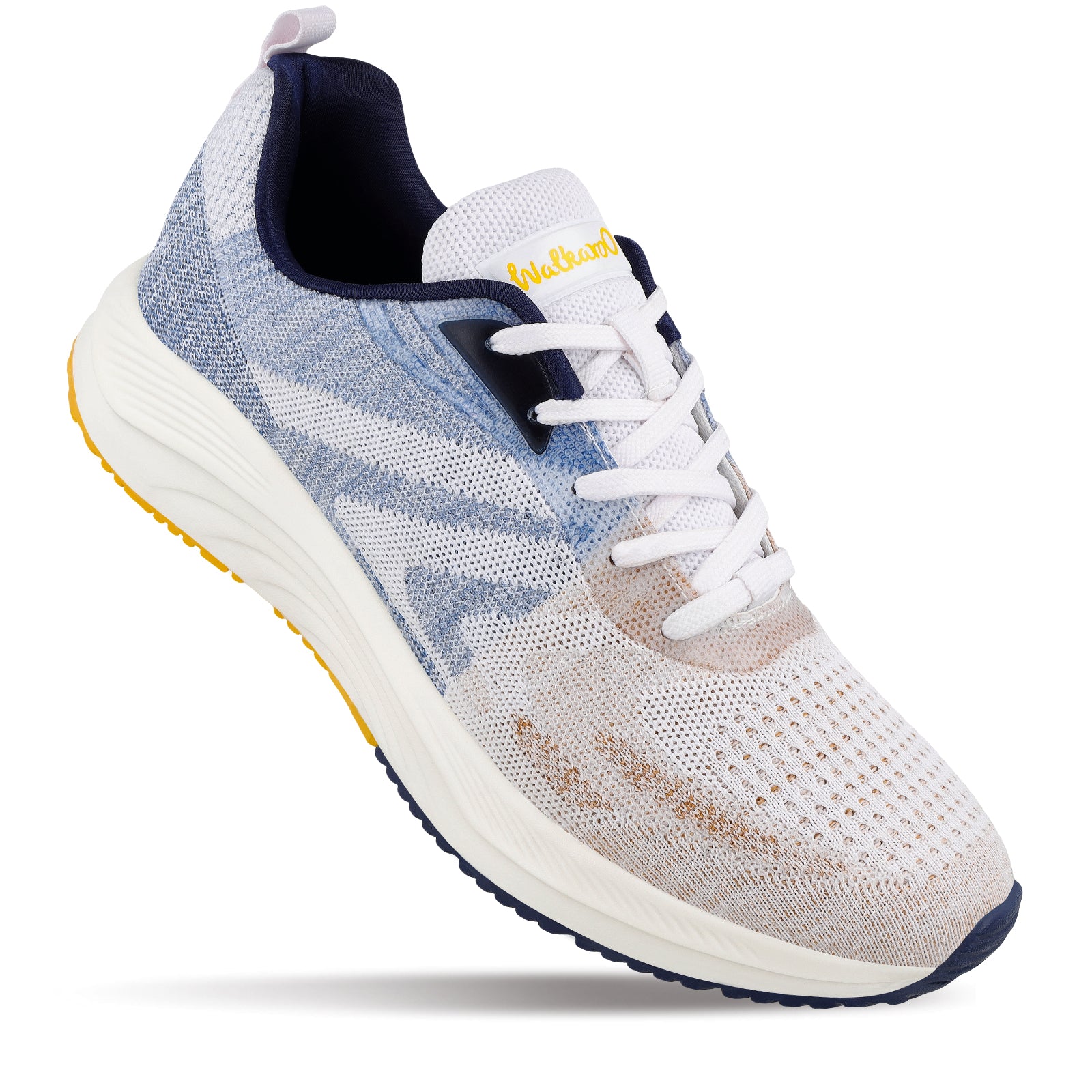 Men's Lace-up Sports Shoes - WS9109 Beige Blue