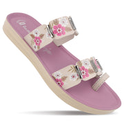 Women's Daily Wear Sandals - WLR74018 Mauve