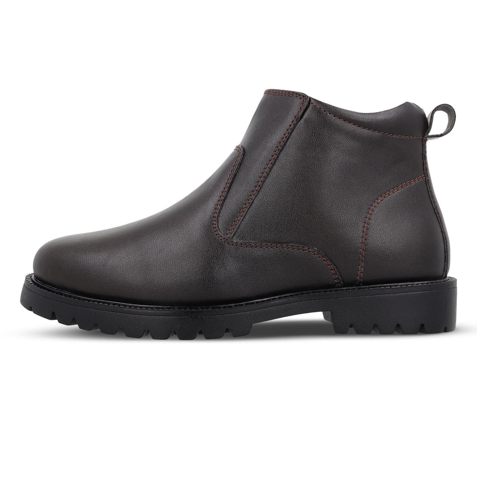 Docoo Men's Chelsea Boots - WGE26702 Brown – Walkaroo Footwear