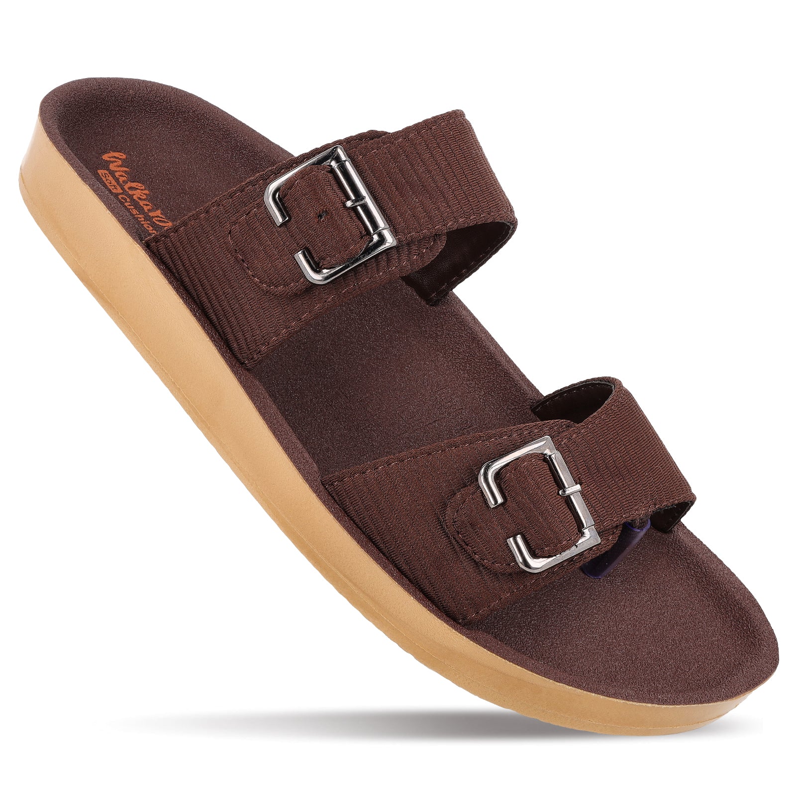 Men's Daily Wear Sandals WGR53046 Brown – Walkaroo Footwear