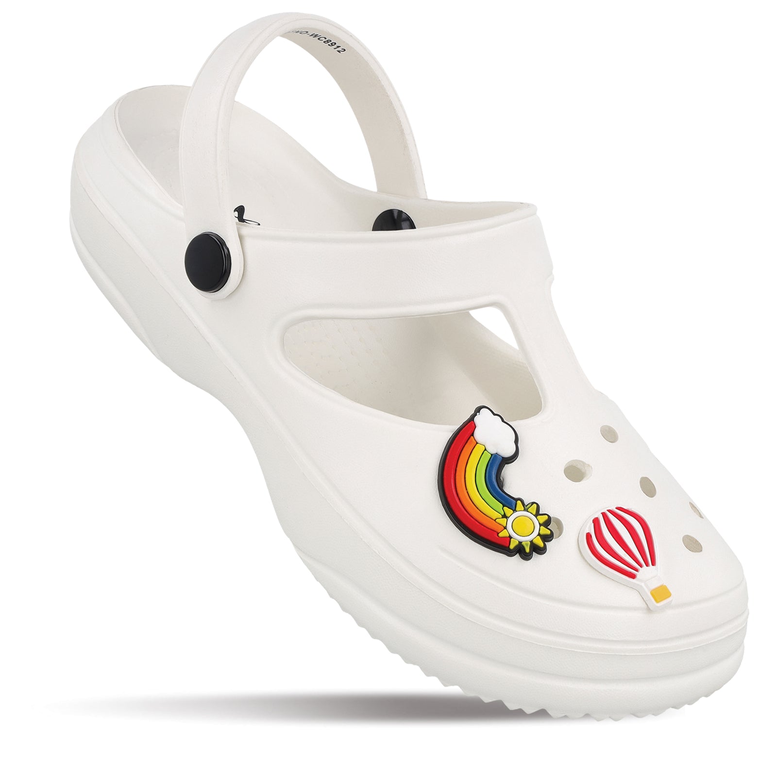 Walkaroo Womens Clogs - WC8912 White
