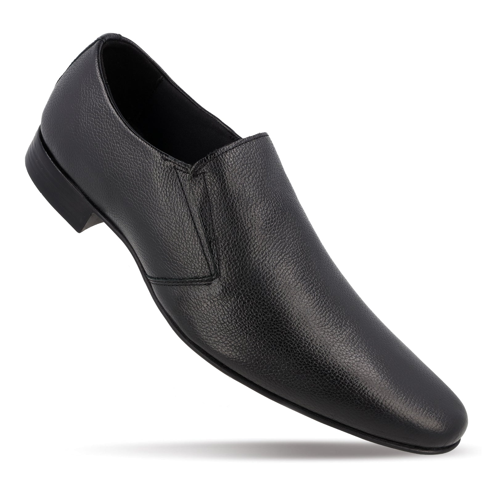 Men's Leather formals Shoes - WF6053 Black