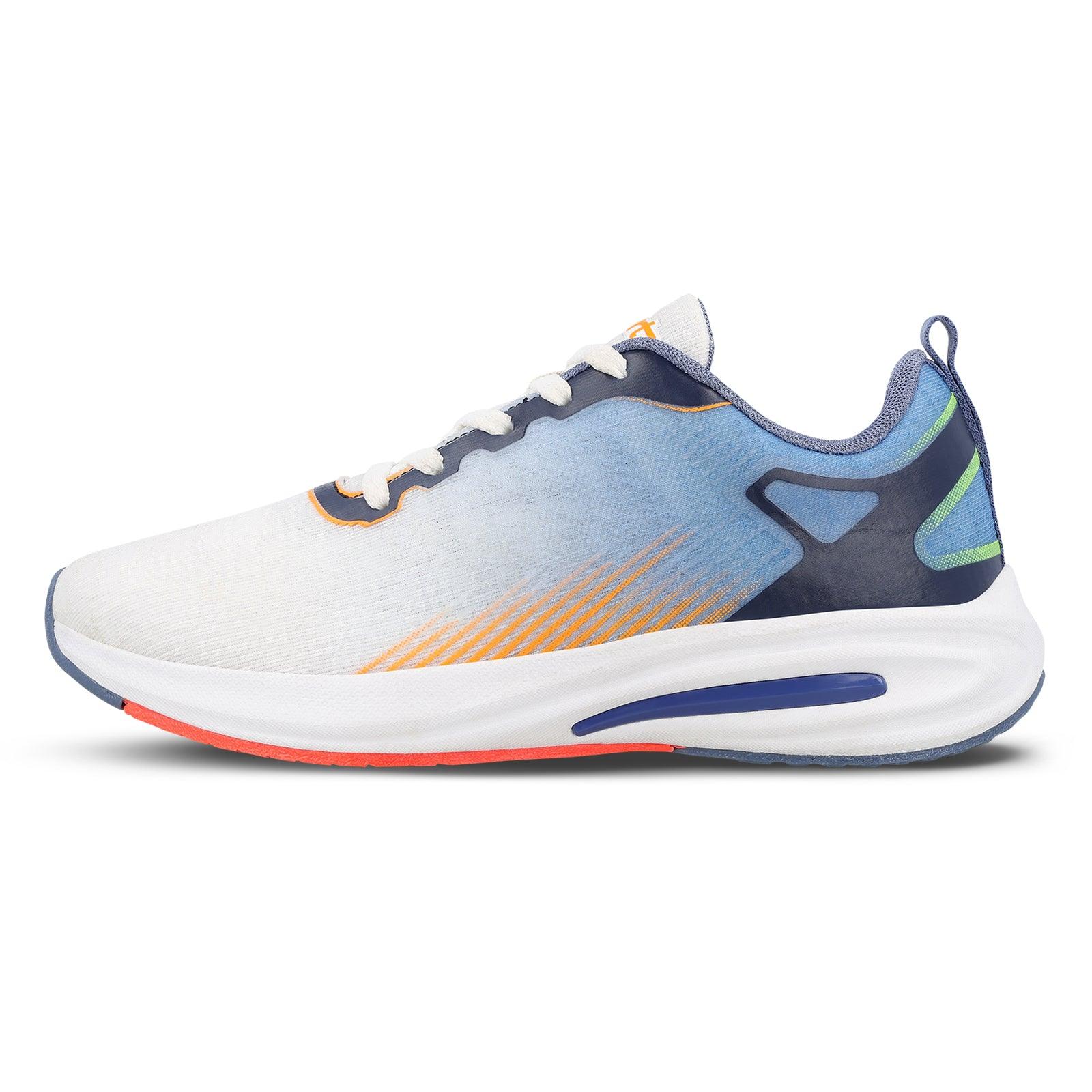 Men's Lace-up Sports Shoes - WS97545 Blue Orange