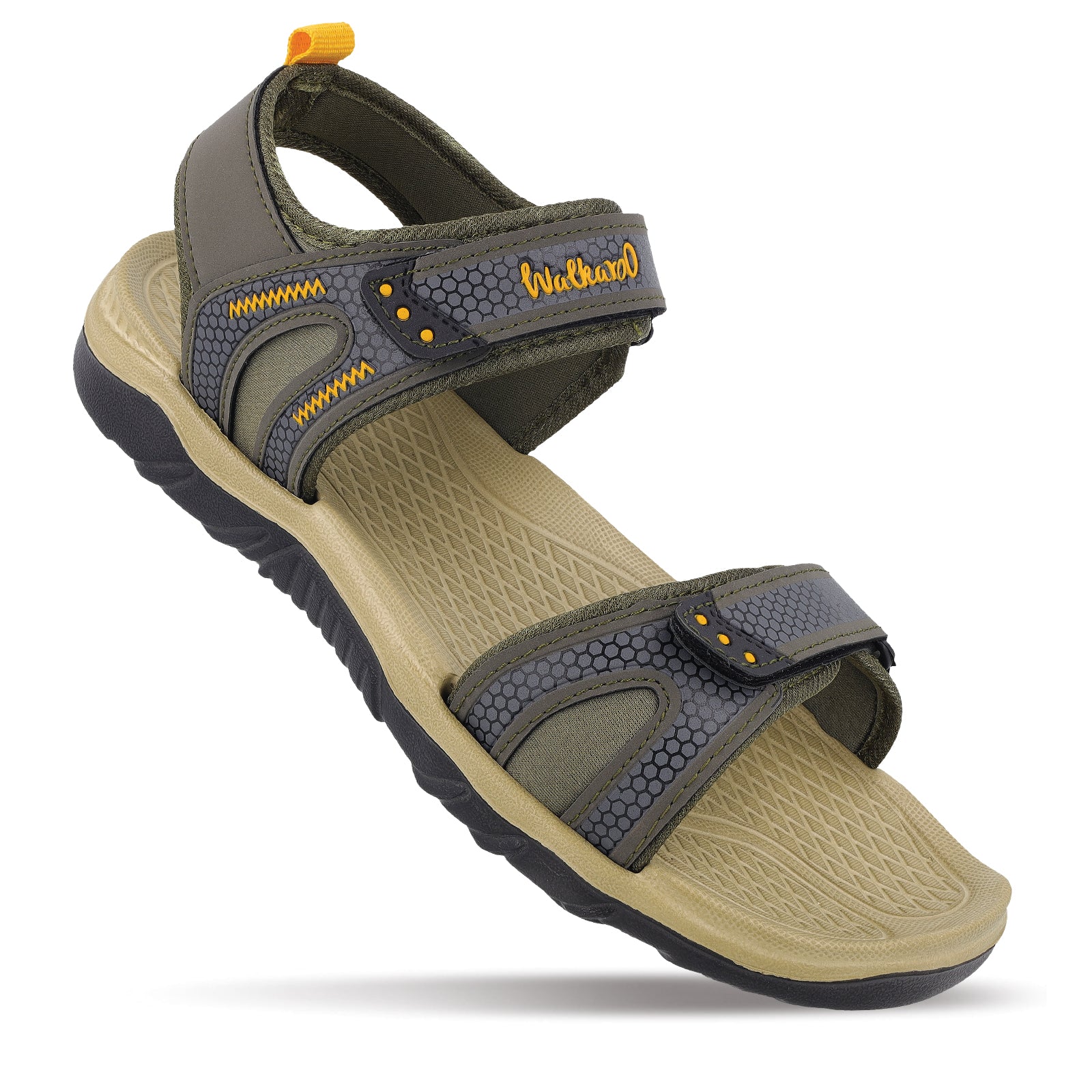 Men Sports Sandals - WGR15018 Olive Yellow