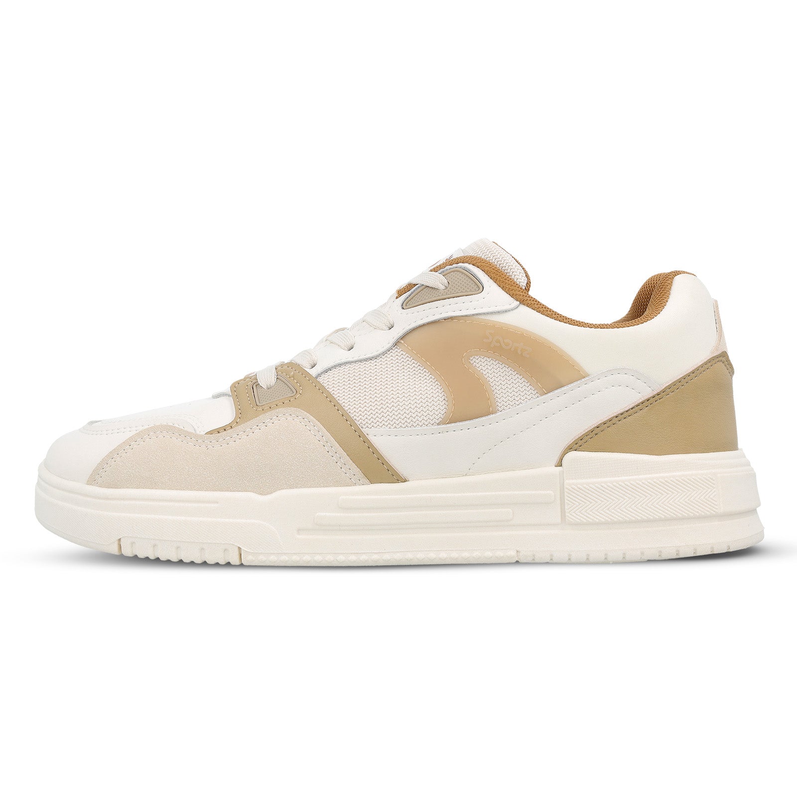 Men's Sports Sneakers - WY3499 White Beige