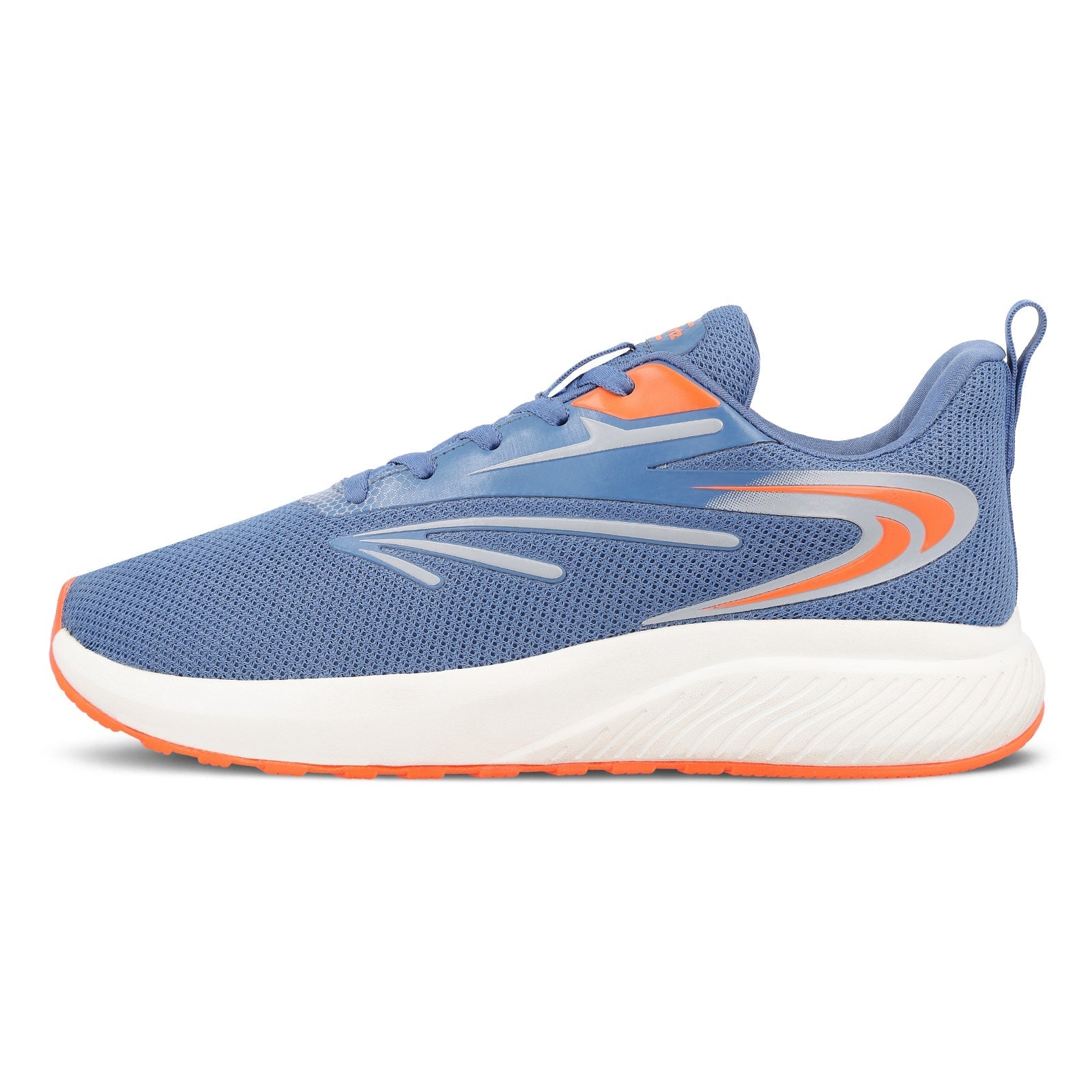 Men's Lace-up Sports Shoes - WS9603 SkyBlue Orange