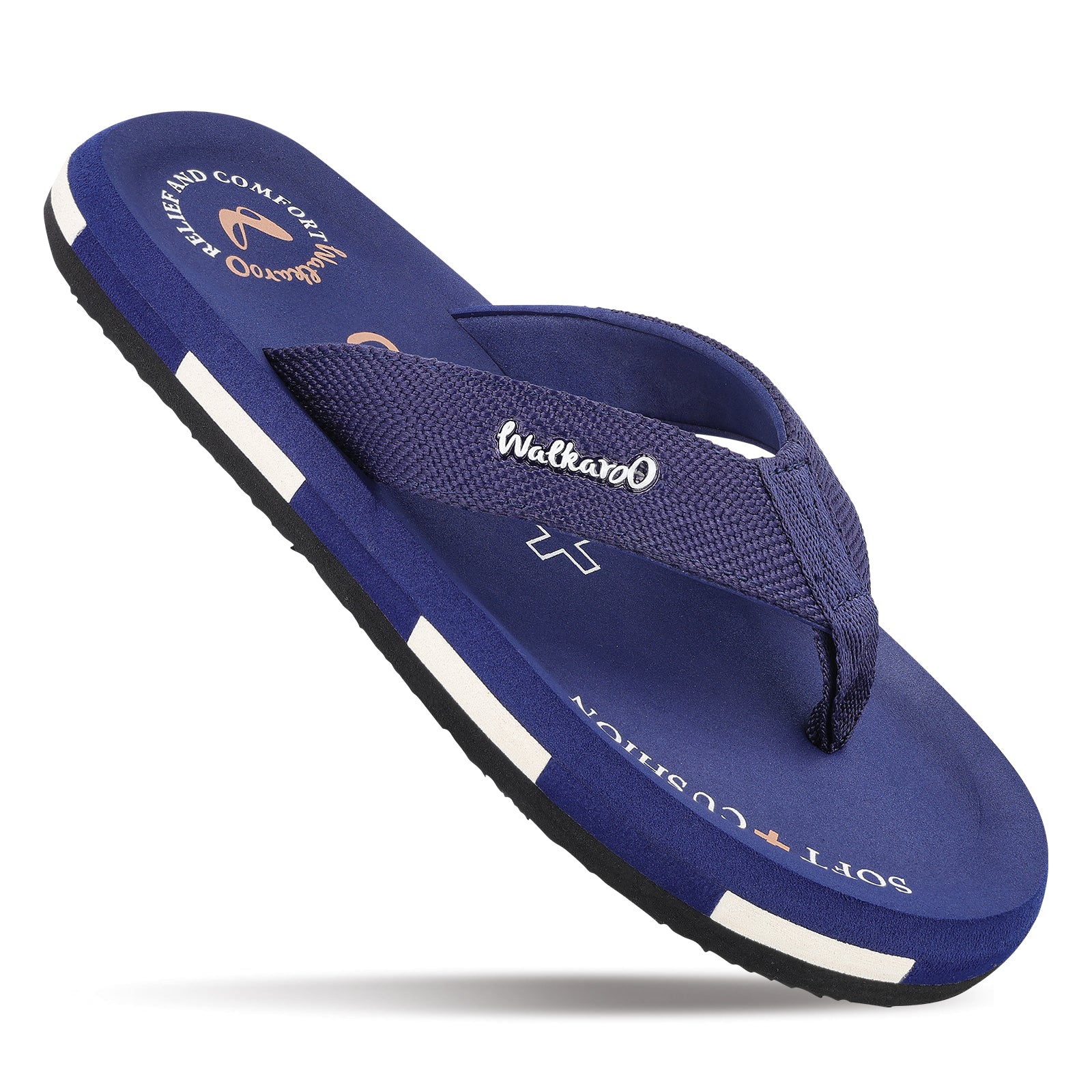 Men's Care Plus Flip-Flop - WH3816 Navy Blue