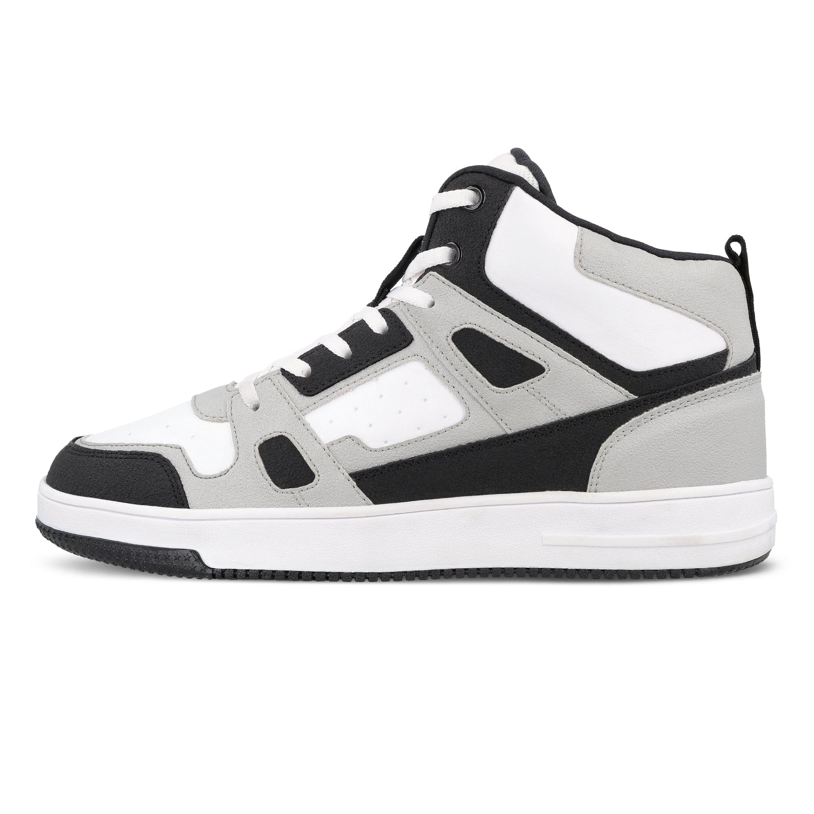 Men's High Top Sneakers WY3466 Black White