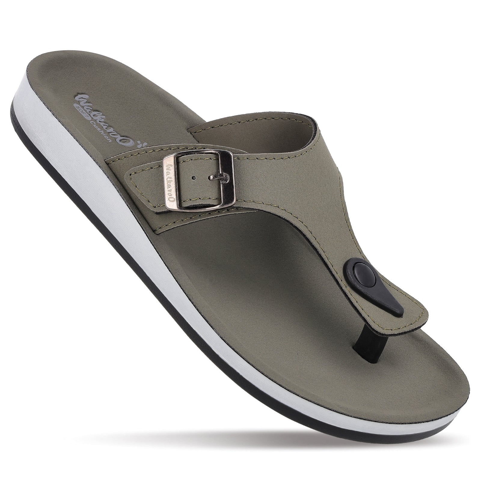 Women's Daily Wear Sandals WE2349 Olive - Main Image